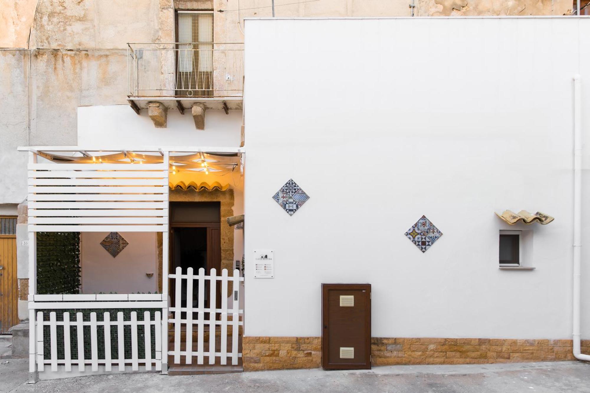 Centro Storico Sciacca - Casa Di Pisa Cortile Termine Villa Exterior foto